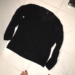 Black Calvin Klein jeans sweater